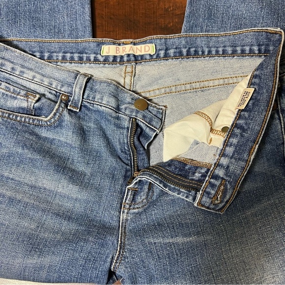 J BRAND Anthropologie Denim The Cigarette Leg Jeans Bonaroo Wash Size 30 - Picture 6 of 9